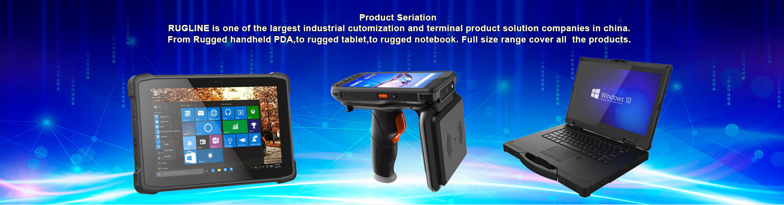 Industrielles schroffes Tablet