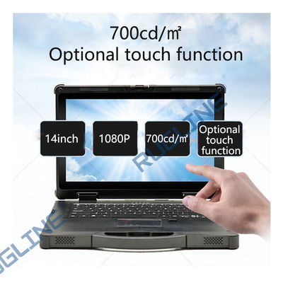 14 Laptop CCC-Bescheinigung des Zoll-700cd/M2 I5 schroffe Windows 10