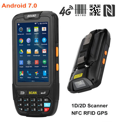 IP65 16G schroffes Hand-PDA, 480x800 4 Zoll PDA Android 7,0