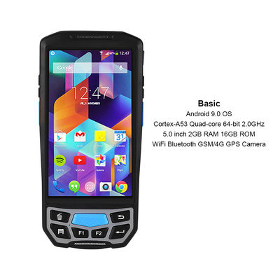 IP66 64bit Android Hand-PDA, Zoll PDA GMS 720x1280 5