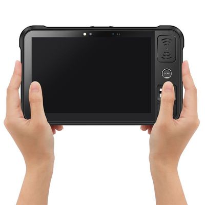 IP65 4G LTE 8 Zoll-Android - Tablet PC 8000mAh mit UHFfingerabdruck-Scannen