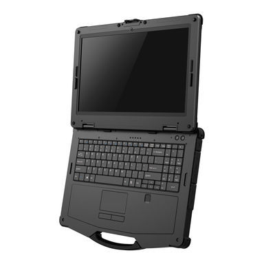 15,6 industrieller schroffer Laptop des Zoll-1000cd/M2, völlig schroffer Laptop RS232