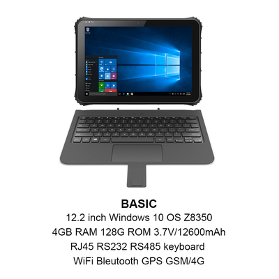 Schroffe Tablet 16:10 Windows CPU Z8350 mit NFC-Unterstützung ISO/IEC