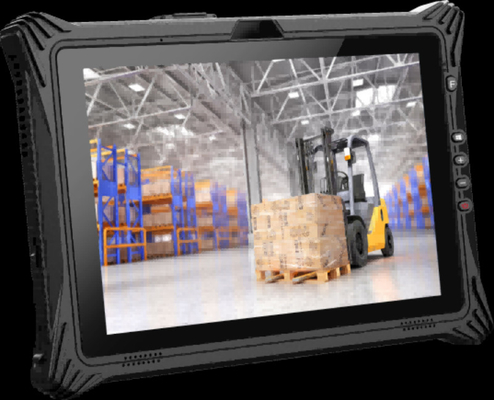 Industrielles schroffes Tablet Windows 10 RUGLINE mit NFC 1D/2D Scanner