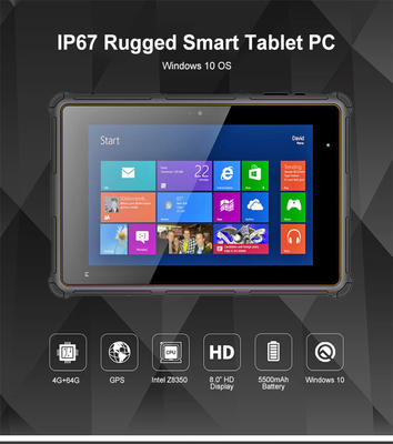 IP67 Schirm 8 Zoll-Tablet schroffer PC HD Sunglight lesbarer 800×1280