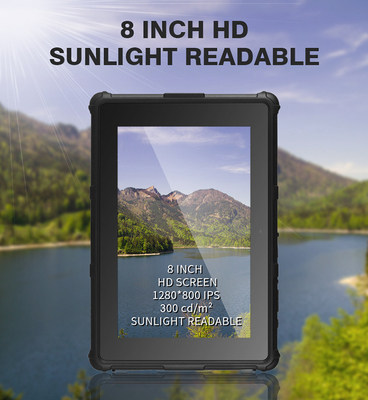 IP67 Schirm 8 Zoll-Tablet schroffer PC HD Sunglight lesbarer 800×1280