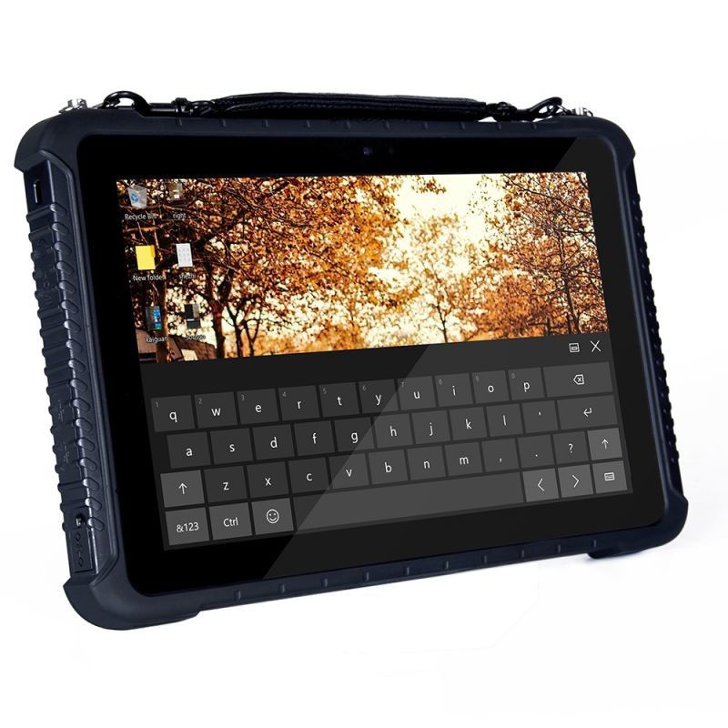 Schroffer Tablet-PC Windows 10, BT4.2 10,1 Zoll Windows Tablet RS232 10000mAh